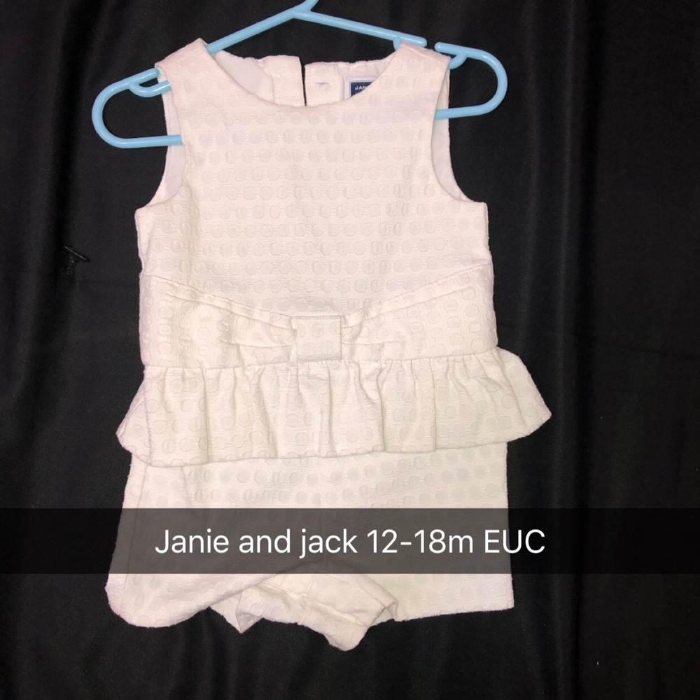 Janie and jack romper